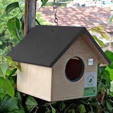Wooden Hanging Sparrow Nest